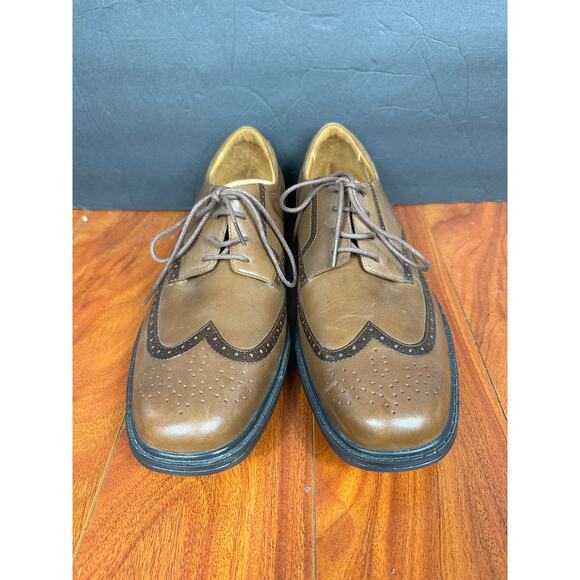 Dr. Comfort #8320 WING Mens Brown Leather Wingtip Oxford Shoes Size 13 M main image 7